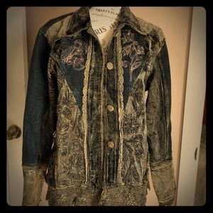 Urban Tribe jacket, cute as ever, crochet lace